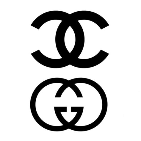 gucci vs chanel logo|channel vs chanel.